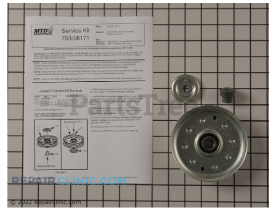 CUB 753-08171 - PULLEY KIT IDLER (Slide 1 of 1)